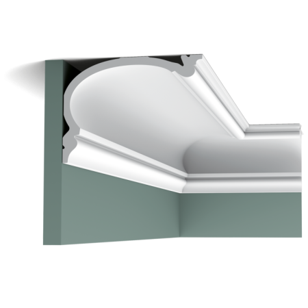 Карниз Orac Decor из Полиуретана C391 STEPS д 2000 x в 60 x ш 160